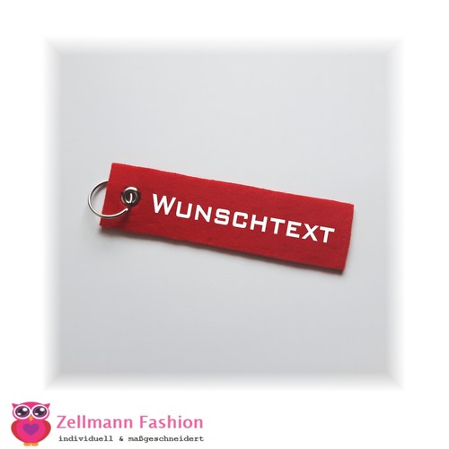 Filz wunschtext - ★,