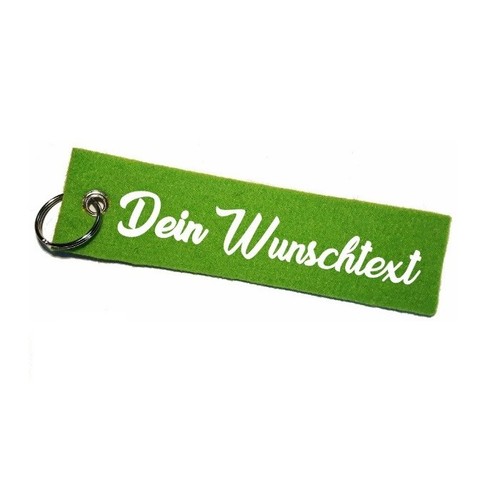 Filz schlüsselband grün - ★,