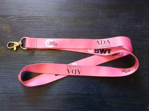 Lanyard pink planet ada - lanyard,
